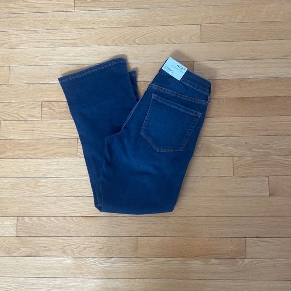 🔴 2 for $25 NEW! WOMENS CHAPS MID RISE CROP KICK JEAN! FLARE JEAN! - Picture 7 of 12